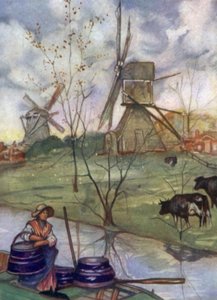 De Kleine Watermolen door Nico Jungman